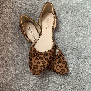 Leopard Print Flats